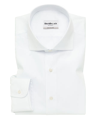 Camisa tervilor sir puño sencillo blanco