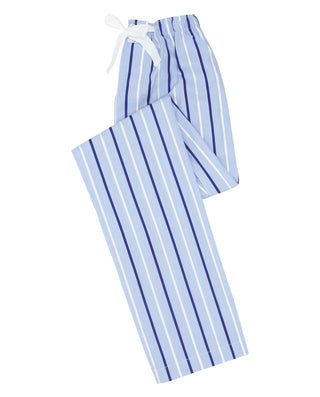Pantalón de pijama largo azul de rayas by MIRTO