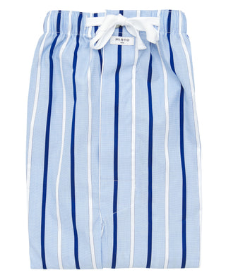 Pantalón de pijama largo azul de rayas by MIRTO