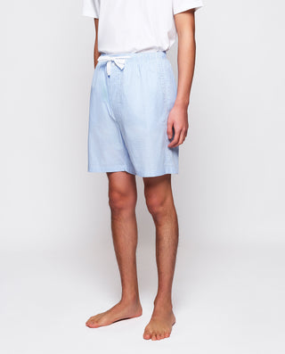 Pantalón de pijama corto azul cuadro vichy by MIRT