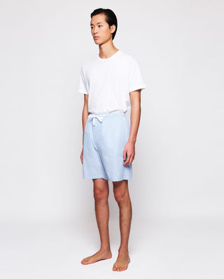 Pantalón de pijama corto azul cuadro vichy by MIRT