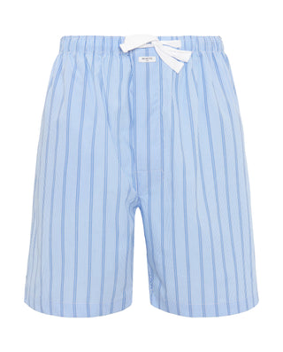 Pantalón de pijama corto rayas tonos azules by MIR