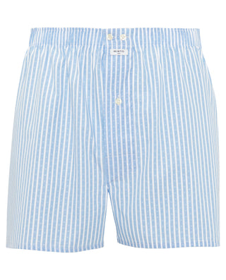 Bóxer fil coupé rayas azul y blanco by MIRTO