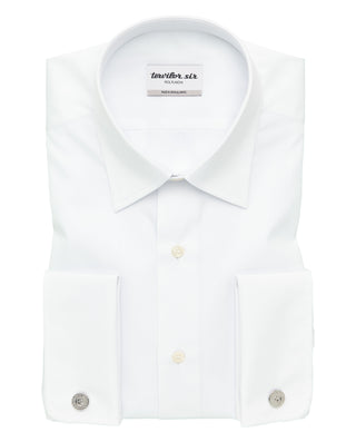Camisa Tervilor Sir puño doble blanco