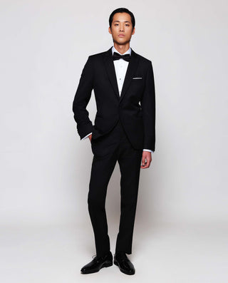 Camisa esmoquin delantero plisado classic fit