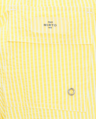 Bañador seersuker de rayas by MIRTO