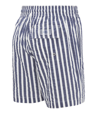 Bañador bermudas seersuker de rayas by MIRTO
