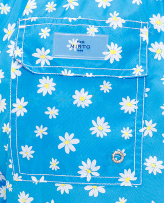 Bañador bermuda estampado margaritas by MIRTO