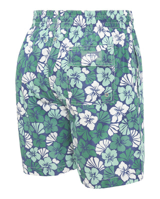 Bañador estampado floral tonos verdes by MIRTO