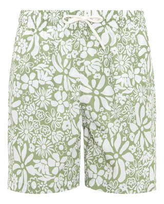 Bañador bermuda estampado floral by MIRTO