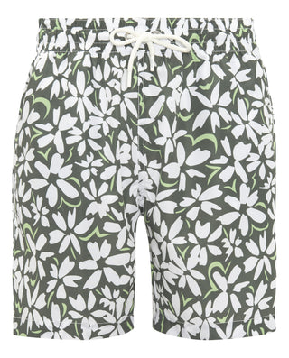 Bañador bermuda estampado floral by MIRTO