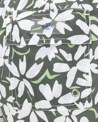 Bañador bermuda estampado floral by MIRTO