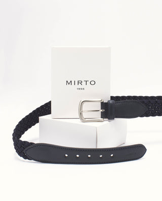 Cinturón trenzado elástico by MIRTO | 01347_0050_3