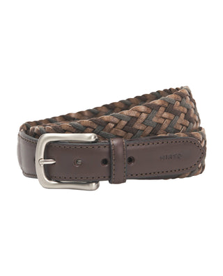 CINTURON CASUAL TRENZADO bicolor by MIRTO | 01350_0051_1
