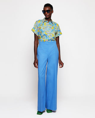 Camisa estampado floral Liberty manga corta by MIR