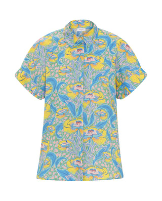 Camisa estampado floral Liberty manga corta by MIR