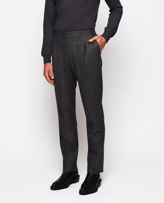 Pantalón vestir gris de franela