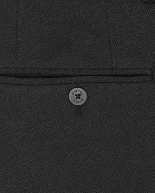 Big&Tall gray custom fit knit jogger trousers