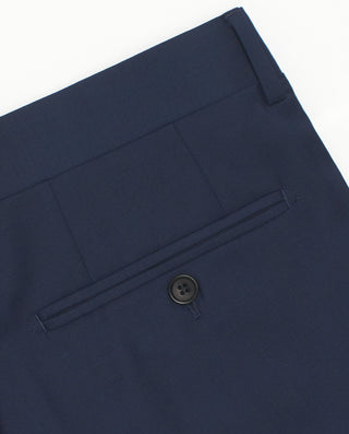 Traje "travel suit" lana super 100's azul tinta