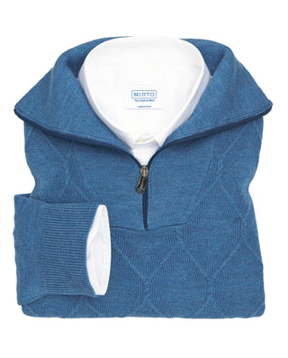 Jersey delantero jacquard (cuello perkins) by MIRT