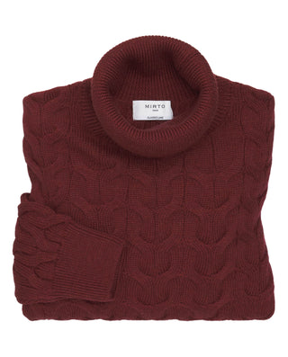 Jersey trenzado (cuello alto) by MIRTO