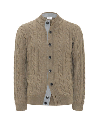 Chaqueta trenzada con botones by MIRTO