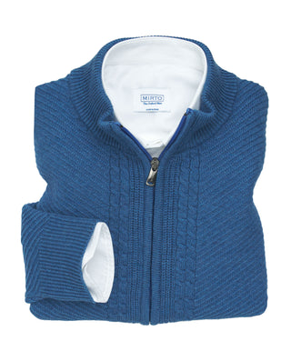 Chaqueta de punto (cuello perkins) by MIRTO