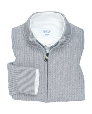 Chaqueta de punto en canalé by MIRTO