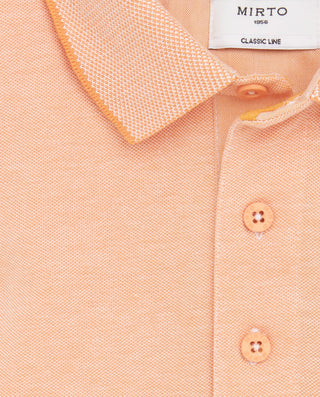 Polo detalles en tejido Oxford al tono by MIRTO