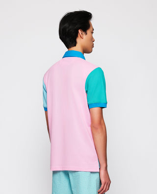 Polo patchwork multicolor de algodón by MIRTO