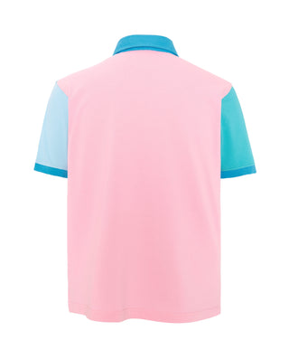 Polo patchwork multicolor de algodón by MIRTO