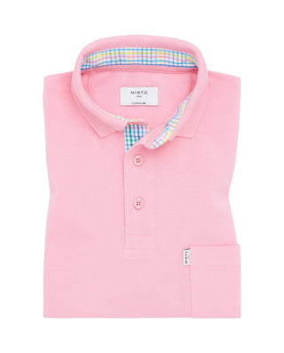 Polo detalles en tejido camisero by MIRTO | 03602_0050_1