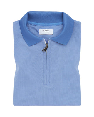 Polo manga corta con cremallera sin bolsillo by MI | 03619_0050_1