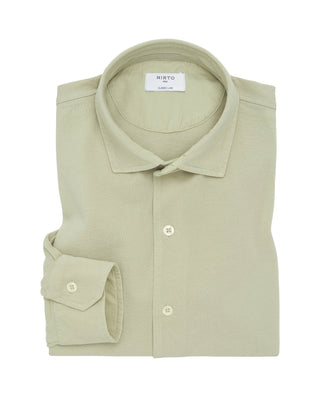 Camisa de punto de algodón lavado by MIRTO
