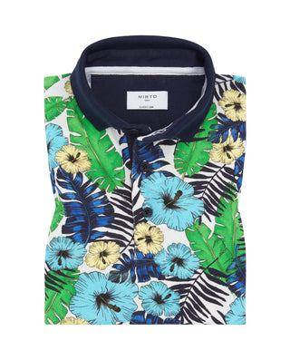 Polo manga corta estampado sin bolsillo by MIRTO | 03624_0050_2