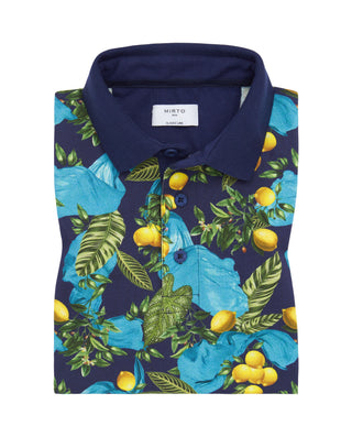 Polo manga corta estampado sin bolsillo by MIRTO | 03625_0050_2