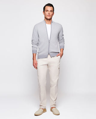 Camiseta blanca cuello redondo de algodón by MIRTO