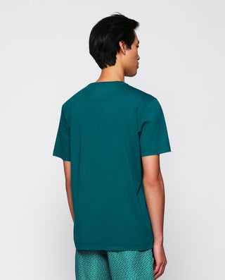 Camiseta verde cuello redondo de algodón by MIRTO