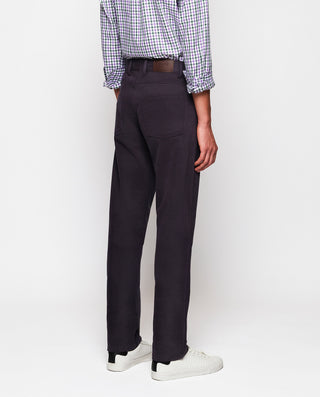 Pantalón 5 bolsillos azul marino de micropana by M