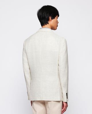 Chaqueta crudo efecto rústico de algodón y by MIRT