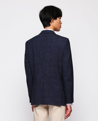 Chaqueta azul marino cuadro Príncipe de Gales by M