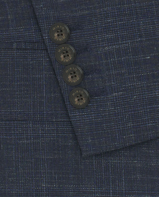 Chaqueta azul marino cuadro Príncipe de Gales by M