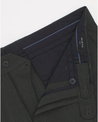 Pantalón vestir gris marengo en donegal by MIRTO