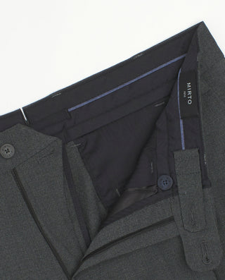 Pantalón vestir gris en donegal by MIRTO