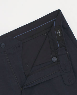 Pantalón vestir azulón cuadro Príncipe de by MIRTO