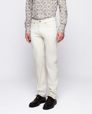 Pantalón 5 bolsillos crudo algodón stretch by MIRT