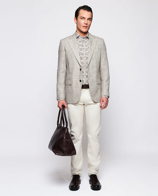 Pantalón 5 bolsillos crudo algodón stretch by MIRT