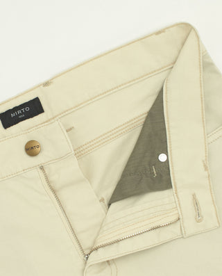 Pantalón 5 bolsillos crudo algodón stretch by MIRT