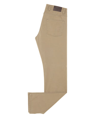 Pantalón 5 bolsillos topo algodón stretch by MIRTO