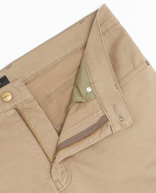 Pantalón 5 bolsillos topo algodón stretch by MIRTO